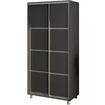 Шкаф my-STYLE C10H2T01AM02-U11, 100x220, антрацит