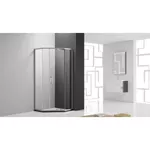 Cabină de duș miscellaneous GR03 90x 90x200 BRUSHED MATTE NICKLED 8mm