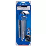 Set de unelte de mână King Tony 20109MRU шестигранники с шаром экстра длинные 1,5-10мм, 11 пр.