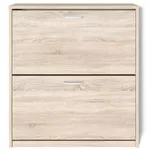 Полка для обуви Fabrik Home Тумба для обуви 2 дверцы / 800 дуб сонома