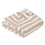 Textile de casă Ibena 1015/300 Jacquard Decke Koloa Beige/ivory