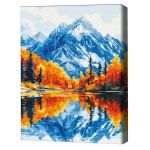 Картина по номерам BrushMe BS54178FC 40х50cm (fără cutie) Toamna în munți