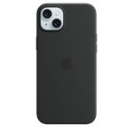iPhone 15 Plus Silicone Case with MagSafe - Black