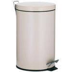 Coș de gunoi Kela 10932/11 inox 12l bej Joshua (inchidere silentioasa)