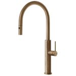 Смеситель кухонный Gessi 60026-726 Gessi 316 Warn Bronze Brushed PVD