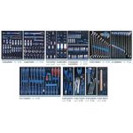 Set de unelte de mână King Tony 934-010MRVD в ложаментах 286 ед. VAG, MB, OPEL, BMW, Japanese