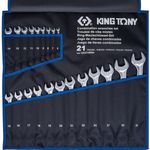 Cheie fixă King Tony 12D21MRN ключи комбинированные 6-32мм 21 пр. (Tetoron)
