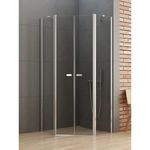 Душевая кабина New Trendy New Soleo pentagonal 90x90x195 Hinged 6mm Active Shiel K-0610