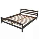 Pat Evelin di Costacurta HV800 Double Bed Antique Grey 1640х2100х740