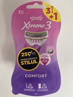 Бритвы для женщин Xtreme3 Beauty, 3+1 шт, 3 лезвия