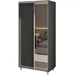 Dulap my-STYLE C10H1T06AM02-U22, 100x210, антрацит