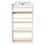 Шкаф детский U-Grow UG-74BIBL BEAR (raft pentru depozitare cărți și jucării)