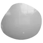Oglindă baie Uniplast K503-8080 Oglinda pentru baie LED 2700/4000/6000K (rotunda freeform) 80x80cm IP44