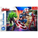 Puzzle Trefl 14321 Puzzles - 24 Maxi - In the world of Avengers / Disney Marvel The Avengers