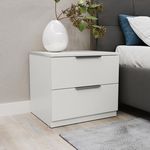 Тумбочка Bayro Murano 550x500x450 Positano белый мат