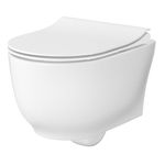 Унитаз Cersanit Luna Rimless Slim с сиденьем микролифт DRP