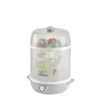 Sterilizator electric cu aburi 2 in 1 Beaba Grey