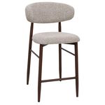Барный стул Deco Meridian Light Brown (OTE Miami 160 Taupe) + Wooden Legs
