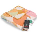 Домашний текстиль Ibena 2026/100 Jacquard Baumwolldecke Venedig mith GOTS Zertifikat Colorful