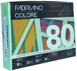 Бумага офисная Fabriano 75521297 Hartie Colore A4, 80g/m2, 500 foi verde chiaro