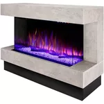 Камин электрический ArtFlame Glow & Haiti 33, 880x1100x350mm, Gri