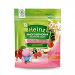 Heinz Любопышки каша многозерновая молочная яблоко, малина, черная смородина, 12+мес. 200г