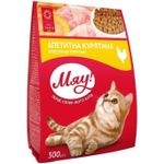 Hrană pentru animale de companie Мяу! 24231121 Hrană uscată pentru pisici adulte, pui, 21x300 g