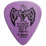 Accesoriu p/u instrumente muzicale Ernie Ball Everlast Pick Purple 1.00 mm 12 Pack - Pene pentru Chitară