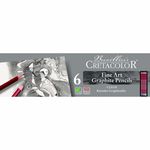 Набор чернографитовых карандашей,  6 предметов,  Cleos Fine Art Cretacolor