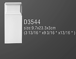 D3544 ( 23.3 x 9.7 x 3 cm.)