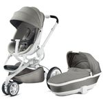 Сărucior pentru copii Quinny 76609140&769 Moodd 2*1 Grey Gravel