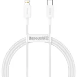 Кабель для моб. устройства Baseus CATLYS-A02, Superior Series Fast Charging Data Cable Type-C to iP PD 20W 1m White