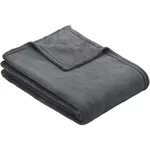 Cuvertură Ibena 3640/330 Plain Fleecedecke Olbia 150x200 Dark brown