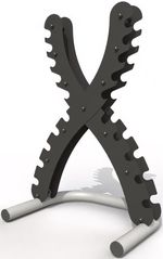 Гантель Copfer 17439 Стойка для гантелей на 10 комплектов PTP564