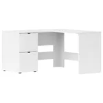 Masă Fabrik Home Матео угловой белый ясень, письменый