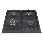 Plită încorporabilă pe gaz Tornado H59-4006 Matt GL Eco BL