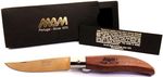 Cuțit MAM 2017 Iberica’s Pocket Knife With Bronze Titanium, Bubinga Wood Handle