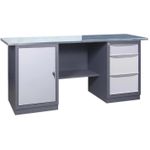 Scule electrice staționare УХЛ-МАШ 41 Д/С2Б О Верстак рабочий 180см (1 тумба с дверцей, 3 ящика)