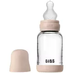 Поильник BIBS 50191244 Biberon din sticla anticolici Blush cu tetina din silicon 0+ luni, 120ml