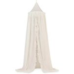 Pătuț Jollein 002-005-66041 Baldachin Vintage Ruffle Ivory, 245 cm