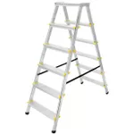 Лестница Bau Welt Складная алюминиевая лестница 4+1 ступень