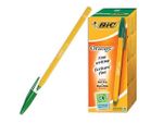 Ручка шариковая BIC Orange Fine, зеленая