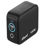 Зарядное устройство сетевое Verbatim VER_30239 Mini GaN Charger with Display 100W