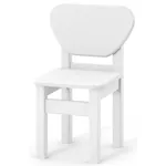 Set de mobilier pentru copii Veres 30.2.06 Стульчик детский (белый)