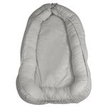 Гнездо для новорожденных Petite&Mars 353206 Babynest Feel Safe Light Grey, 90x60cm