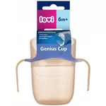 Cană cu pai miscellaneous 35/368_bei Тренировочный поильник LOVI Genius 150 мл Nude