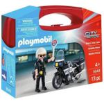 Set de construcție Playmobil PM5648 Police carry case