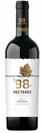 Vinuri de Comrat 98 Hectares Saperavi, sec roșu,  0.75 L