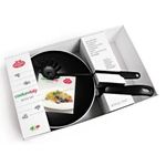 Tigaie Ballarini 21877 Wok Cookin Italy 24 cм, ложка+рецепт