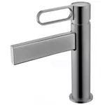 Смеситель для умывальника Zaffiro F-DESIGN Gun Metal FD1-ZFR-2-04 (lavoar)